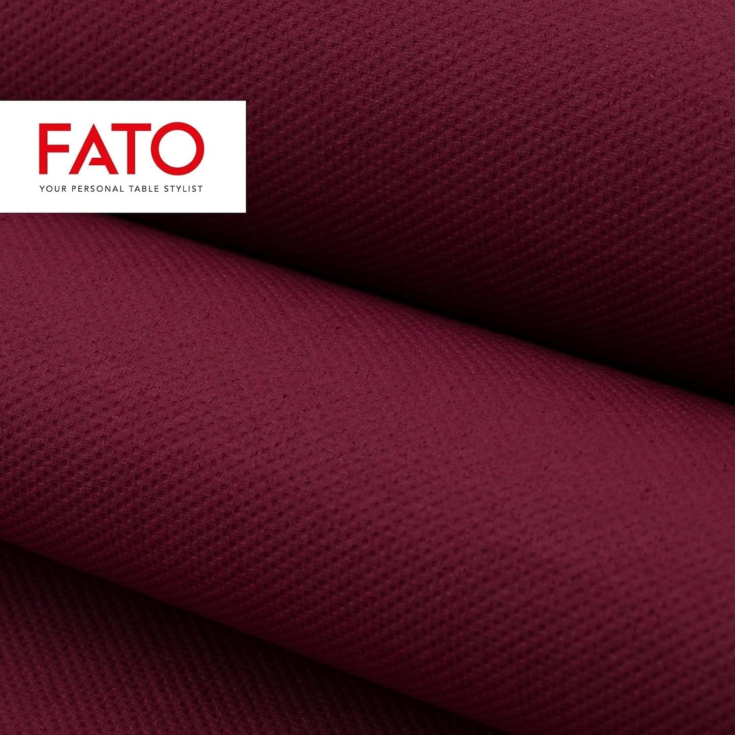 - Papier de soie jetable douceur et douceur, paquet de 40, format 38x38, 4 plis, 2 épaisseurs, couleur bordeaux, papier 100% pure cellulose certifié Fsc (paquet de 3)