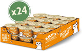 Lily's Kitchen Nourriture humide naturelle pour chats adultes, en conserve, morceaux savoureux dans une sauce au poulet, recette sans céréales (24 plateaux x 85 g)