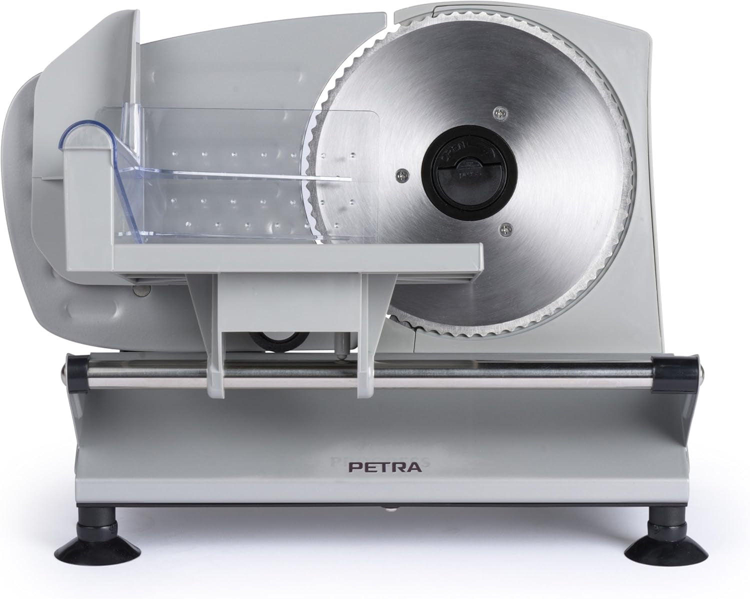 Trancheuse électrique multifonctionnelle Petra PT4636VDE, épaisseur de coupe 1-15 mm, 3 lames lisses en acier inoxydable Déchiqueteuses et trancheuses Naty Shop Default Title