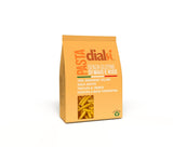 Paste Dialsi în formă de stea, paste fără gluten din porumb și orez, trase în bronz, ingrediente 100% italiene, fără aditivi, se gătește în 8-9 minute, pachet de 300g