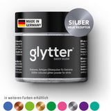 Glitter Glitter Powder For Drinks (Argent) - Paillettes comestibles pour boissons, 10 grammes Glitter Naty Shop