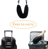 Bivpreom Oreiller de voyage en peluche, oreiller de voyage en peluche, oreiller de voyage, rembourré de vêtements, se transforme en bagage supplémentaire sans excédent de bagages Oreillers de voyage Naty Shop