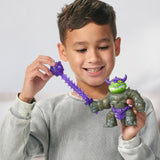 Heroes of Goo Jit Zu Stretch Strikers Deluxe Hero Pack Rock Jaw Figurine extensible avec plus de 20 figurines Cool Fighting Gear Naty Shop