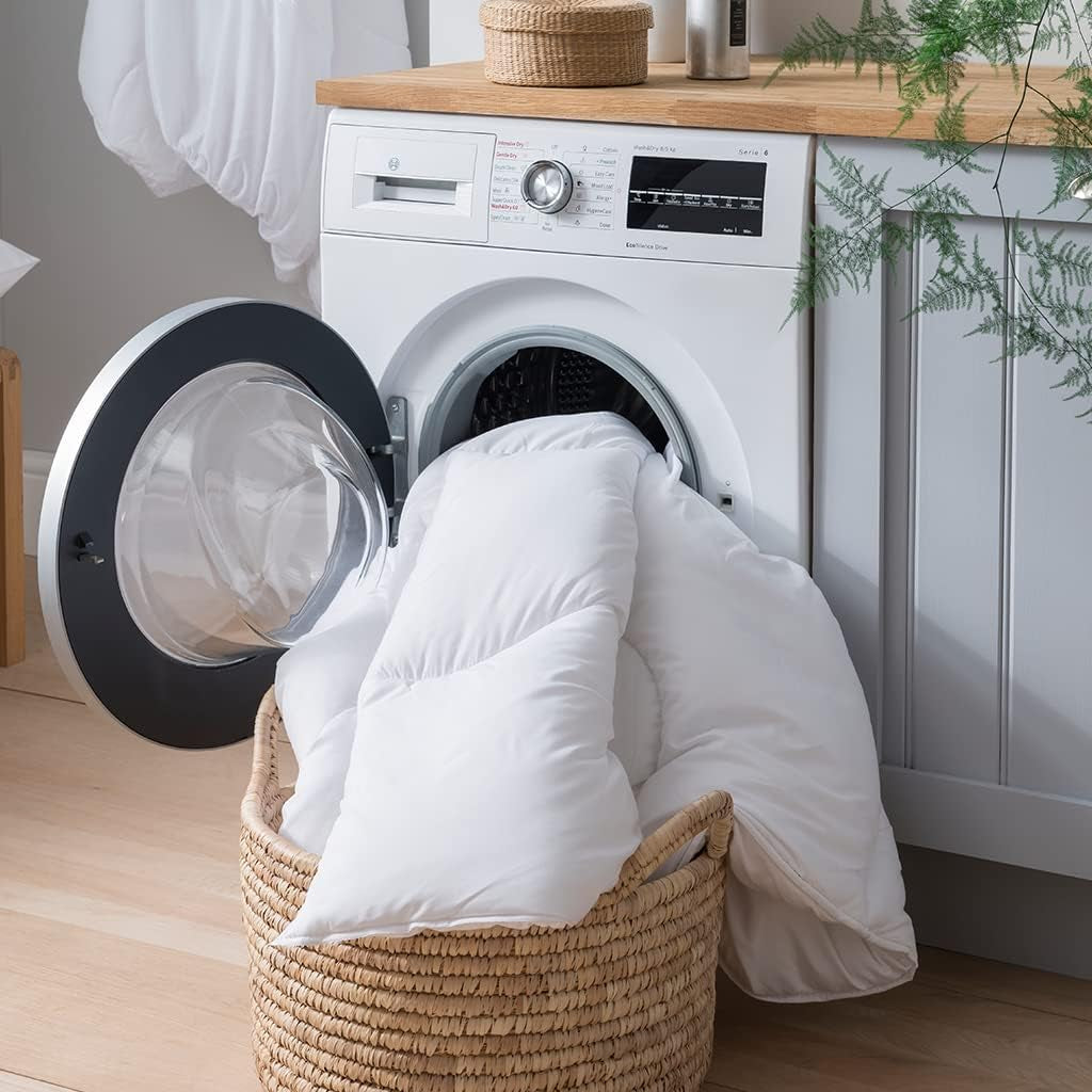 Couette respirante, 13,5 Tog, hiver, refroidissement et évacuation de l'humidité, contrôle de la température, lavable en machine, légère et hypoallergénique, lit simple Naty Shop Couettes et couettes
