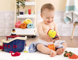 B. toys 13 pièces jouet de baignoire pour enfant avec bateau, gobelet empilable, poisson, jeu de pêche jouet pour enfant baignoire à partir de 1 an Jouets Bebe Naty Shop