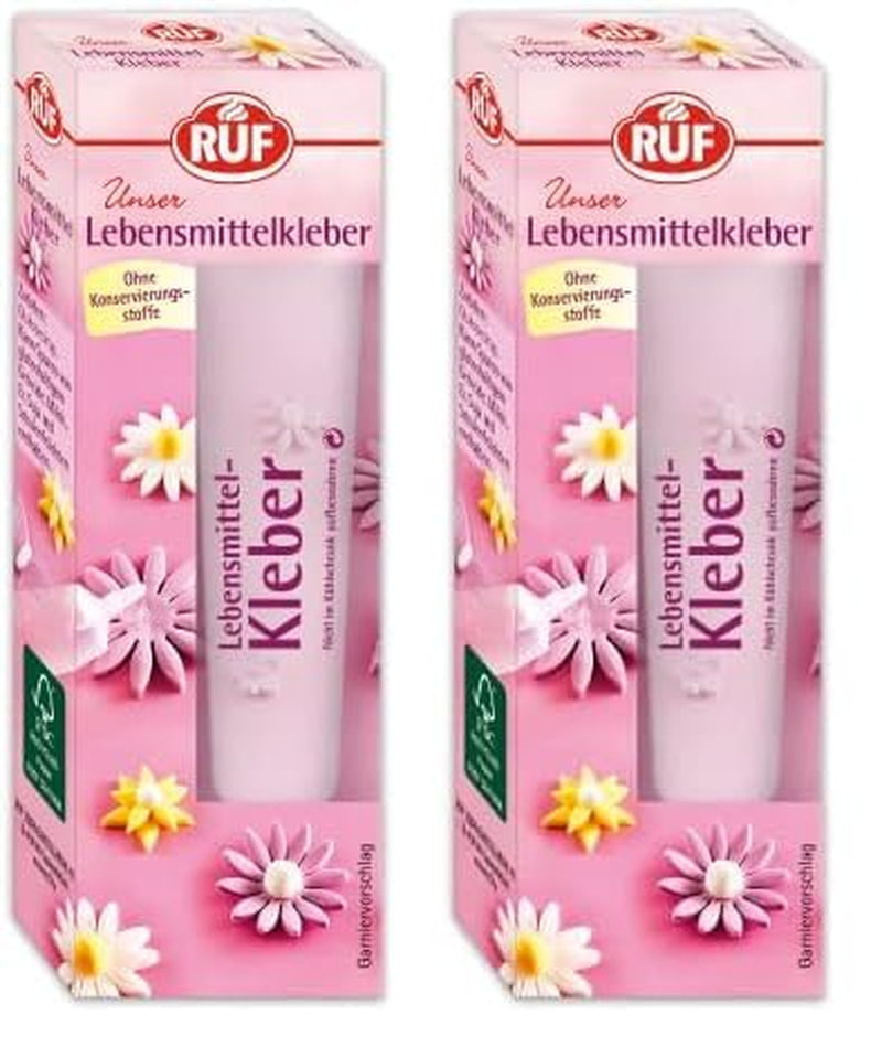 RUF Lot de 8 stylos colorants alimentaires sans danger pour peindre et écrire sur fondant et autres stylos à sucre avec 2 pointes chacun