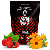 Service à thé Yerba Mate aux herbes | Yerba Maté aux herbes | Green Mate Énergie verte Guarana, Guayusa Jazmin, Salsepareille | Yerba Mate verte brésilienne | 3X500G
