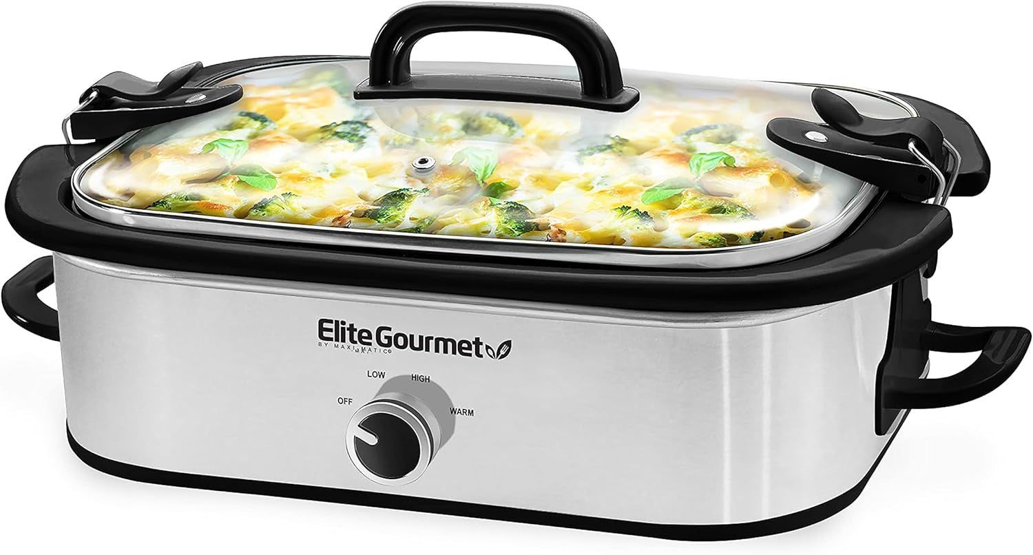 MST-5240SS Mijoteuse, 3,3 litres, Mijoteuse en acier inoxydable Naty Shop Titre par défaut