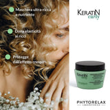 Masque capillaire des Laboratoires Phytorelax pour cheveux bouclés - 250 ml Naty Shop masque capillaire