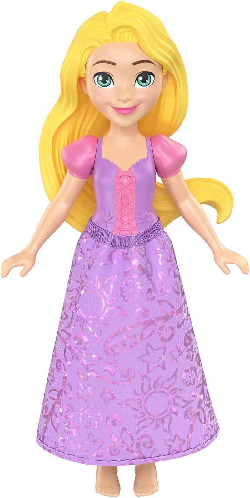 Princesses Disney – HLW 70 – Poupée articulée, 9cm – Raiponce – Personnage