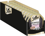 Sheba Nourriture humide pour chat, Délicatesse en gelée de saumon, 2 x 11 x 85 g