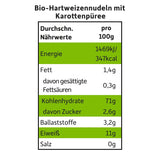 Freche Freunde Nouilles aux Légumes Bio 'Carotte' 25% de Contenu Végétalien Vegan 6 Pack (6 x 300g)