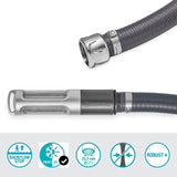 Ensemble aspirateur Gardena avec tuyau d'aspiration de 7 m, raccord robuste, clapet anti-retour, durable et fiable (09091-20)