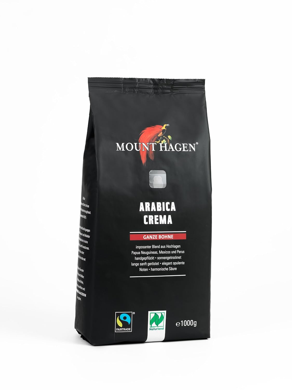 Bio FT Naturland Röstkaffee Arabica Cream, 1kg Ganze Bohne