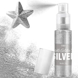 Spray de Paillettes Comestibles - 22G Paillettes Comestibles, Poudre de Paillettes Comestible pour Boissons, Décorations de Gâteaux, Macarons - Poudre de Paillettes Colorantes Alimentaires, Paillettes Comestibles pour Cocktails, Muffins (Rose)