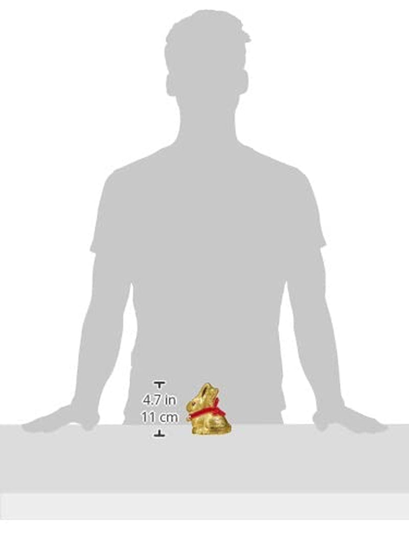 GOLD BUNNY Édition Glamour Chocolat Doré | 100g LAPIN D'OR | Chocolat au lait de qualité supérieure Lapin de Pâques | Chocolat de Pâques | Cadeau de chocolat | Lapin au chocolat | Lapin de Pâques