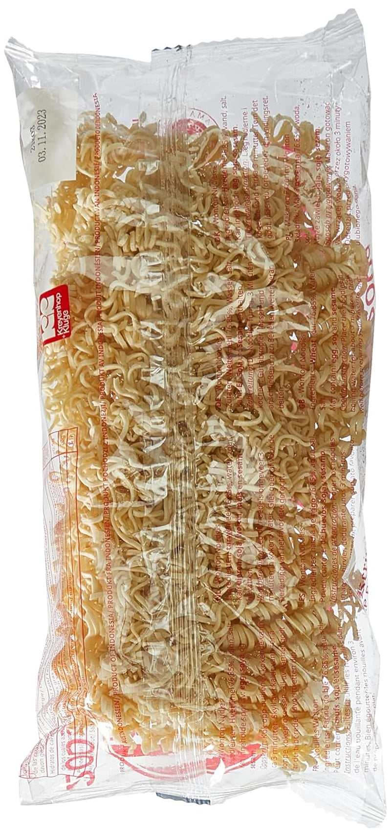 Mie Kering Nouilles Wonton Asli, 200 g