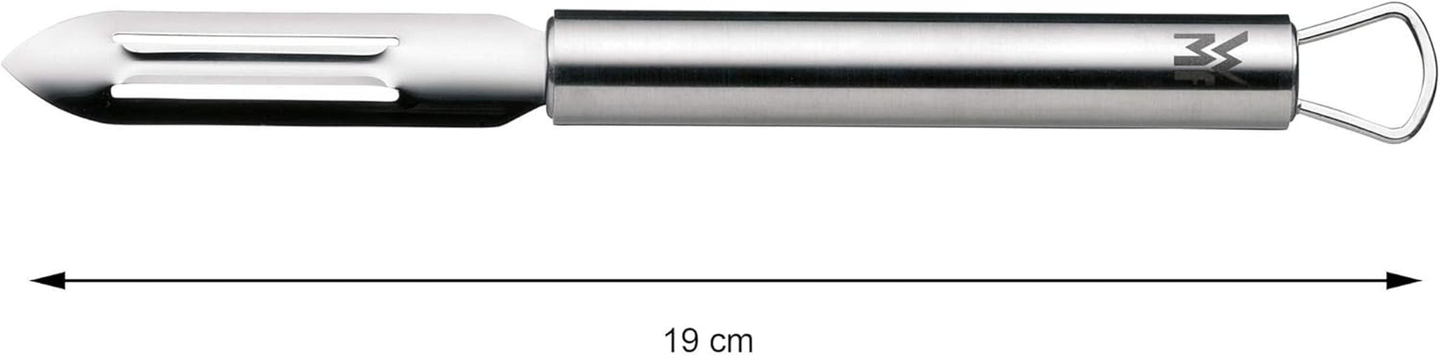 WMF Profi plus éplucheur 19 cm, éplucheur de légumes, acier inoxydable Cromargan Peeler Naty Shop