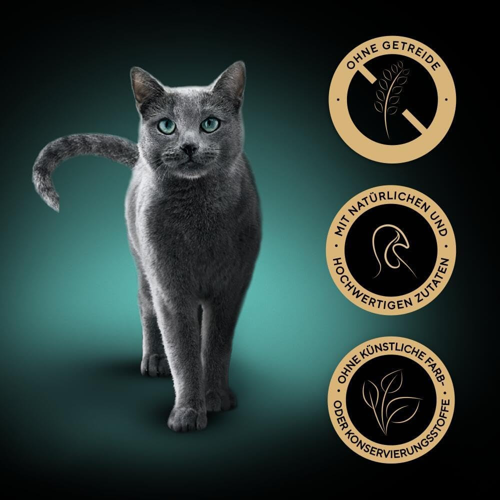 SHEBA Nourriture humide pour chats, Collection Nature's en sauce à la dinde, 2 x 11 x 85 g