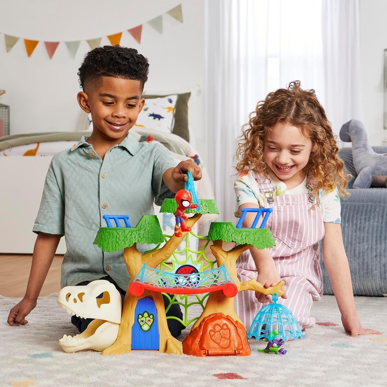 Marvel Spidey et ses super amis Dino Treehouse Superhero Playset Figurines Naty Shop