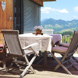 Relaxdays Brouette Jardinière, Lot de 2, Décoration de Jardin, H x L x P : 12,5 x 26 x 12 cm, Chariot à Fleurs pour Planter, Bois, Naturel