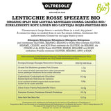 Lentilles rouges concassées biologiques 5 kg Légumineuses biologiques décortiquées et concassées Aucun trempage requis Source de protéines et de fibres Pack économique