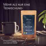 Thé du soir BIO 100 g - Votre pause avec valériane, lavande, mélisse, camomille, mélange de tisanes pour la détente du soir