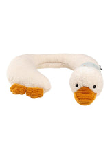 Edda Lou Support de cou de canard Oreiller cervical en forme de U Oreiller de tête d'animal pour garçons et filles Idéal pour la voiture, l'avion et les voyages Oreillers orthopédiques cervicaux Naty Shop