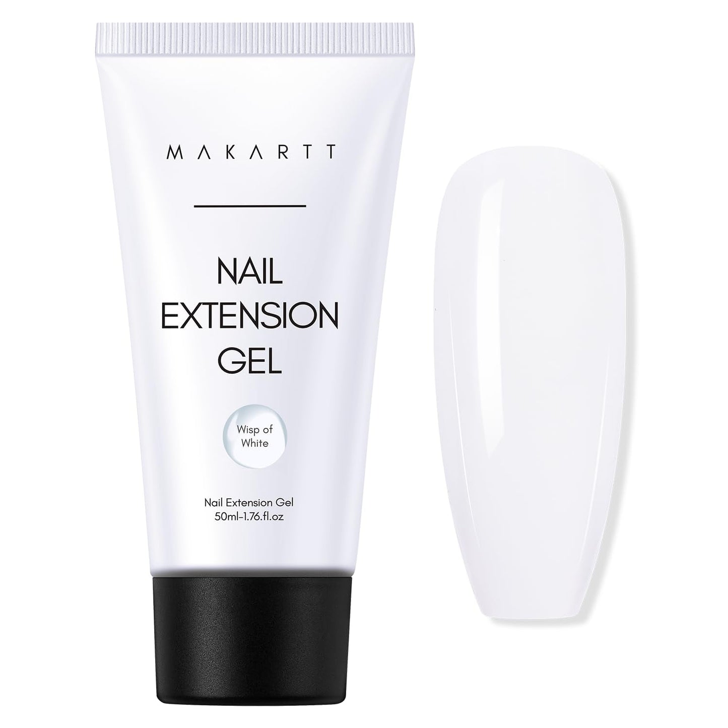 Makartt Poly Nail Extension Gel - Gel d'extension acrylique, Gel de renforcement des ongles, Décoration des ongles, 50 ml (Violet)