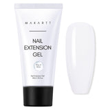 Makartt Poly Nail Extension Gel - Gel d'extension acrylique, Gel de renforcement des ongles, Décoration des ongles, 50 ml (Violet)