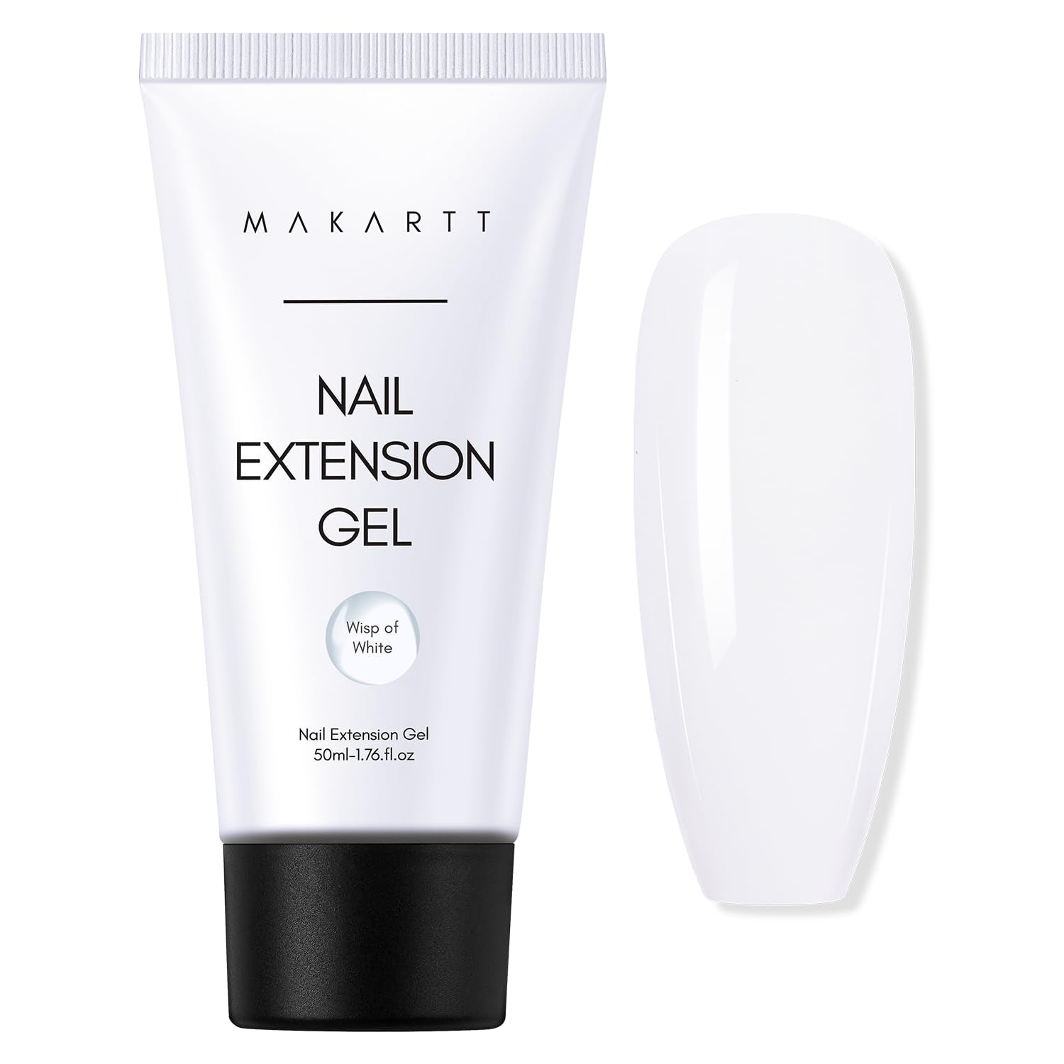 Makartt Poly Nail Extension Gel - Gel d'extension acrylique, Gel de renforcement des ongles, Décoration des ongles, 50 ml (Violet)