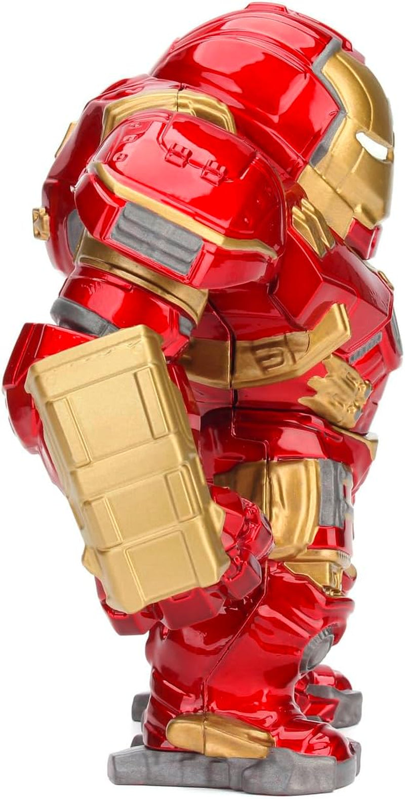 Jada Toys Marvel Figure Hulkbuster & Ironman, Casque ouvert et fermé, Figurines à collectionner, Ensemble, Moulé sous pression, Rouge, Taille: 6 pouces Hulkbuster & 2 pouces Ironman Action figures Naty Shop