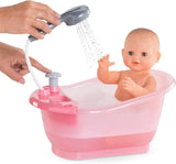 Corolle 9000141660 - Baignoire Mon Grand Poupon avec fonction pompe et canard en caoutchouc pour toutes les poupées 30-36 cm, 32,5 cm, à partir de 3 ans