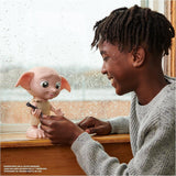 Wizarding World Harry Potter - Poupée interactive Dobby House Elf avec plus de 30 sons, phrases et mouvements, allemand-italien, jouet pour 6 ans, article de fan Dolls Naty Shop
