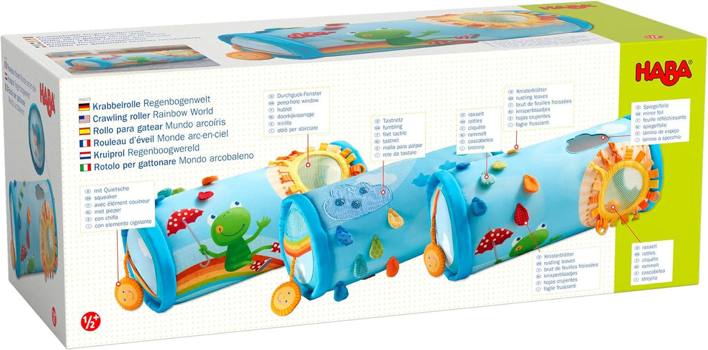 Jouet pour petits enfants HABA rouleau rampant monde arc-en-ciel Jouets Bebe Naty Shop