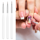 Nagel Pinsel Set, 10-Teilig Gelnägel Pinsel Nagellackstift Acrylpinsel For UV Gel Nägel Acrylfiningernägel Nailart Maniküre Nageldesign Zubehör