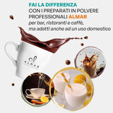 Chocolat chaud italien Cortina saveur CLASSIC - (15 X 30 g) Portion individuelle, enveloppe, 450 g Cacao et Chocolat Chaud Naty Shop