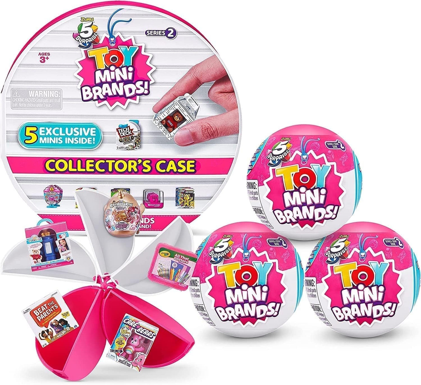 5 Dossier de collection Surprise Toy Mini Brands Série 2 et 3 capsules Surprise de ZURU Figurines Naty Shop Série 2