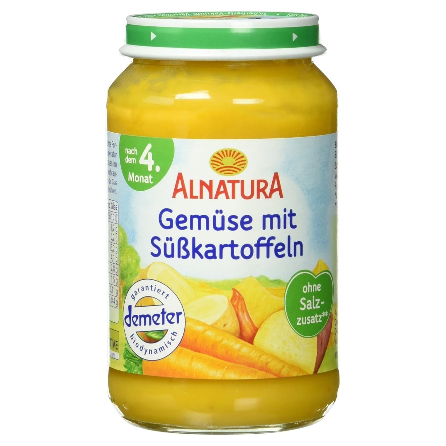 Légumes bio aux patates douces, dès 4 mois, 190g