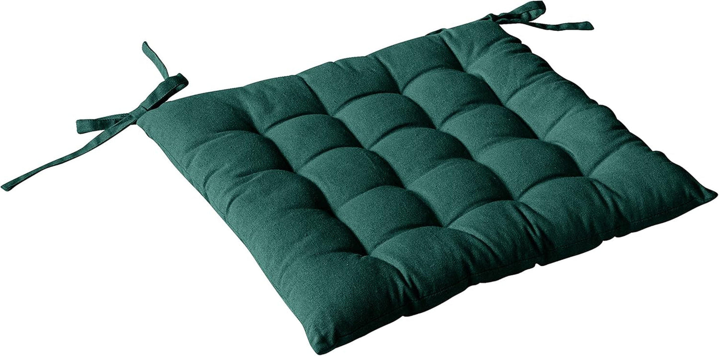 Couette 4 pompons, jute, 90 X 190 Cm, argile, 2007AGCHLJT090190, 90 X 190 Cm Couettes et quilts Naty Shop Vert foncé