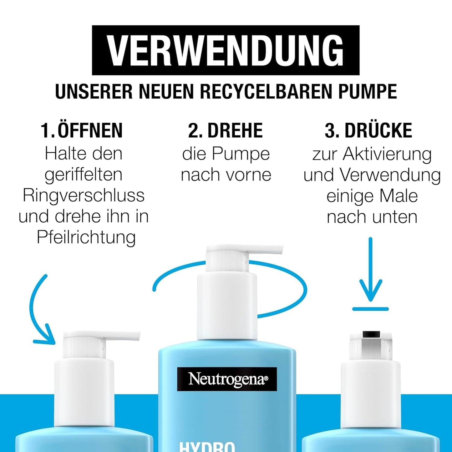 Neutrogena Hydro Boost Ultra-Light Formula Bodylotion Gel pour peaux fines, 250 ml Cosmétiques et beauté Naty Shop