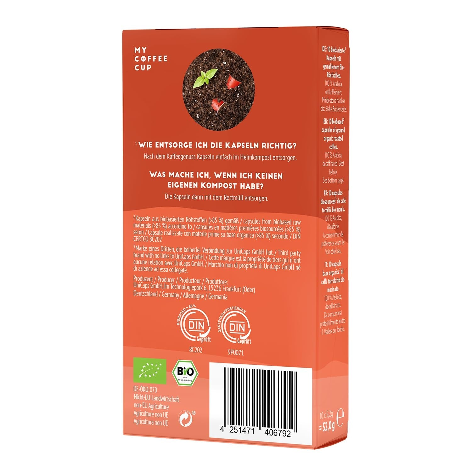 Décaféiné Bio N HC