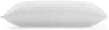 Oreiller LUCID 40 X 80 cm avec garnissage hybride de mousse à mémoire de forme déchiquetée et microfibre - garnissage amovible et réglable - housse lavable - pour dormeurs sur le côté, sur le dos et sur le ventre Oreillers standards Naty Shop Us Standard