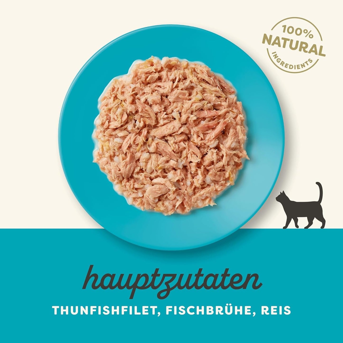 Applaws Nourriture humide pour chats 100 % naturelle Filets de thon en bouillon - Paquet de 12 sachets de 70 g