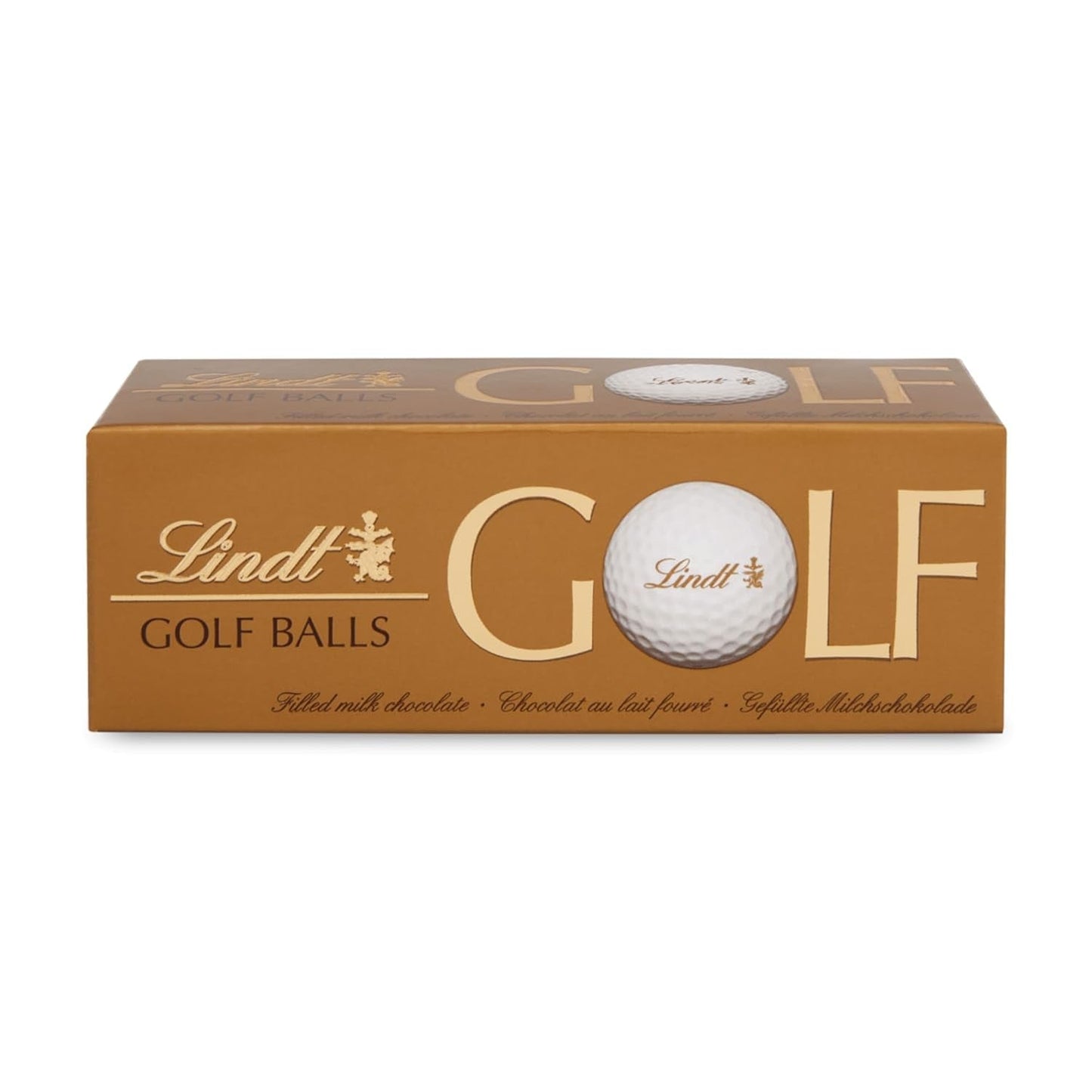Chocolat Lindt - Balles de golf | 110G| Trois balles de golf au chocolat Lindt avec remplissage de crème de nougat et gaufres | Pralinengeschenk | Cadeau pour golfeur | Schokoladengeschenk Naty Shop Titre par défaut