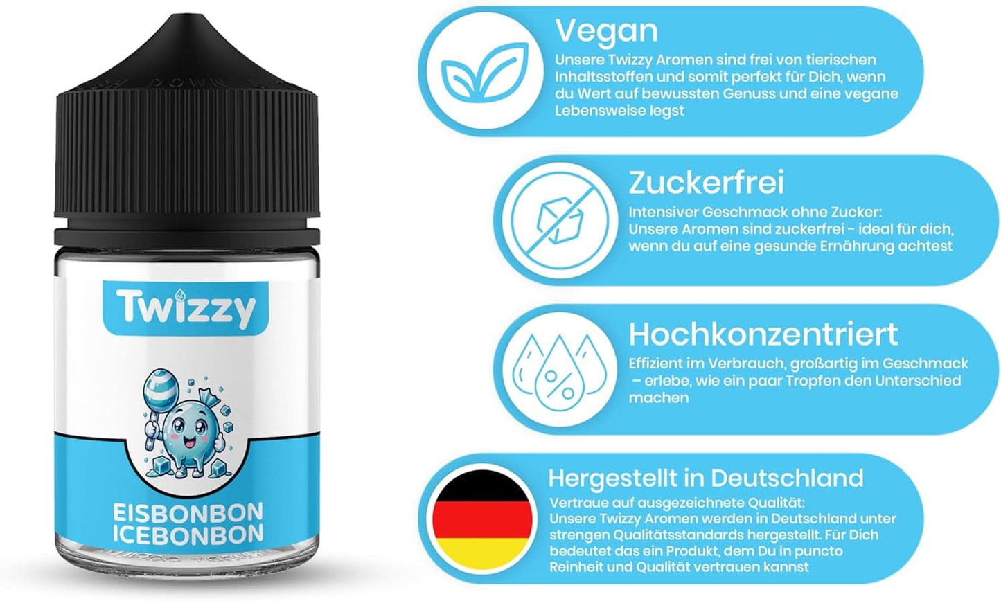 Arôme concentré Bonbon glacé Twizzy, 60 ml Arômes Naty Shop
