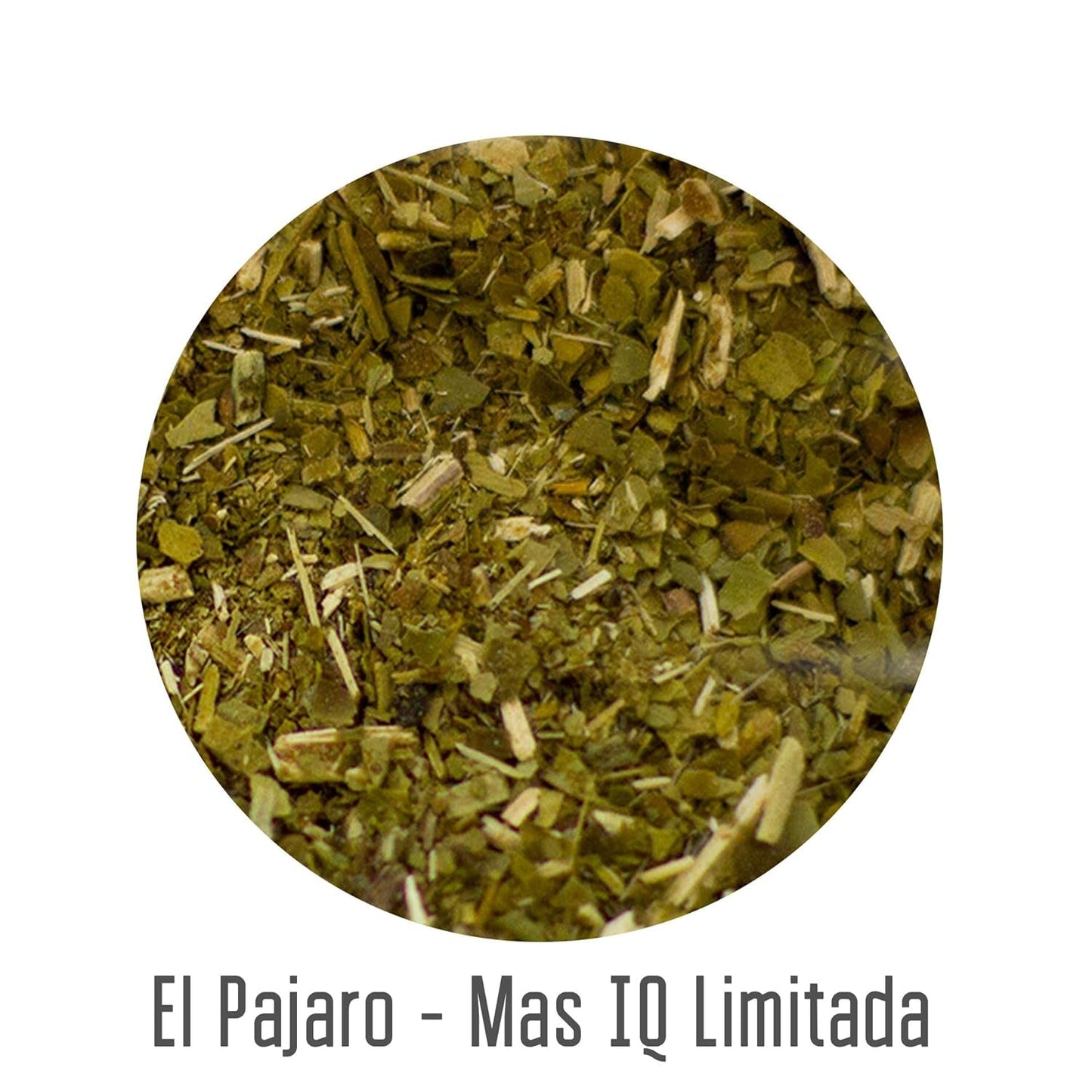 El Pajaro Mas IQ Limité 400 g | Thé maté fort du Paraguay | Avec des feuilles, des brindilles et de la poussière | Au ginkgo biloba, guarana, camu camu, bacopa monnieri, cactus
