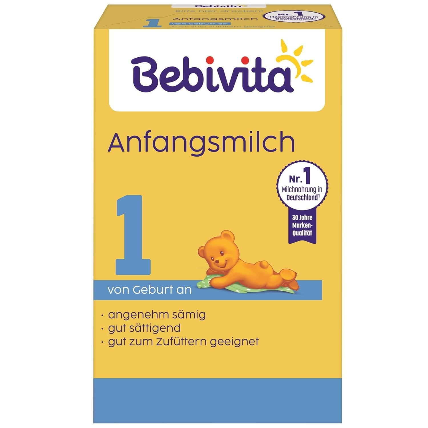 1 Lait maternisé en poudre pour nourrissons, dès la naissance, (5 x 500g)