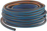 Fiskars L Tuyau d'eau, Protection UV, Testé sous pression, Rigidité en torsion 4 (sur 5), 30 m, Ø 1,3 cm (1/2"), 4,2 kg, Noir/Orange/Bleu, 1027105