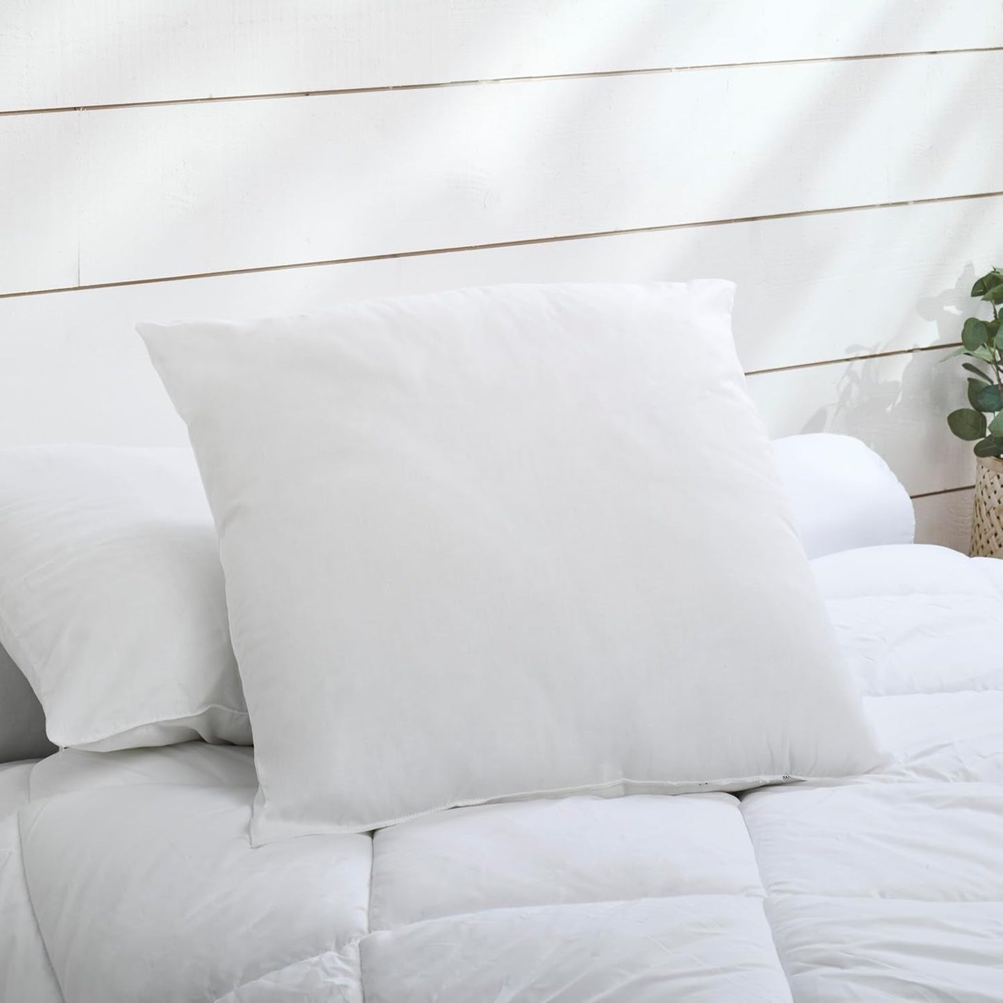 Bleu Calin Pack couette 1 personne 140X200 Cm + 1 oreiller 60X60 Cm, lavable à 95° Couettes et couettes Naty Shop